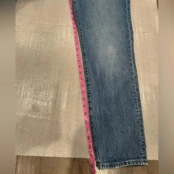 [W32L32]Madewell Relaxed Taper Men classic Wash Straight Jeans - Picture 6 of 7